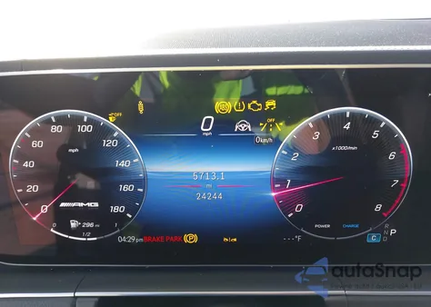 2024 Mercedes-Benz Amg Gle 53 Coupe 4Matic+ из США, поврежденный, VIN 4JGFD6BB0RB195451